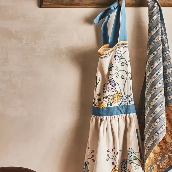 Anthropologie Turkuaz Kitchen Posy Apron - NWT - Picture 9 of 9